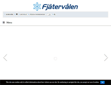 Tablet Screenshot of fjatervalen.se